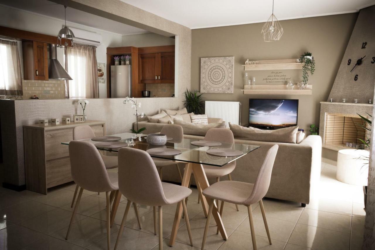 Milo Luxury House -Free Airport Pick Up-10Min Drive Markópoulon Exterior foto